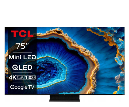 Telewizor TCL 75C803 75"  MiniLED 144Hz QLED Google TV